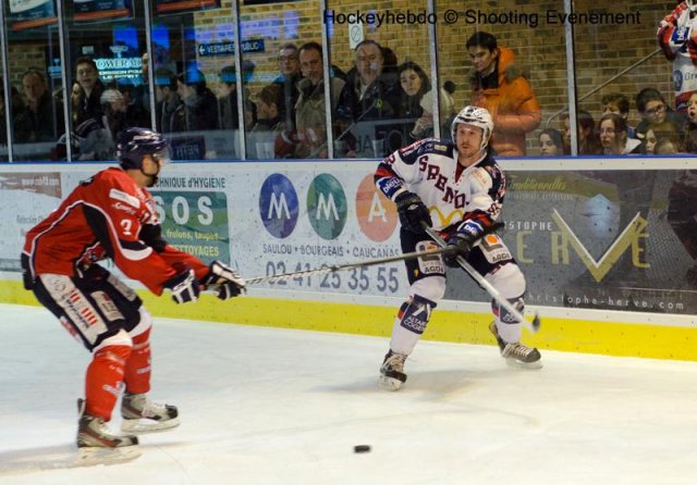 Photo hockey match Angers  - Grenoble  le 05/03/2013