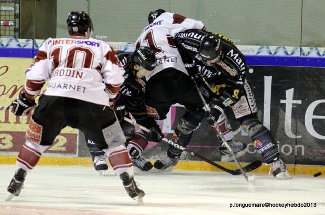 Photo hockey match Rouen - Morzine-Avoriaz le 05/03/2013
