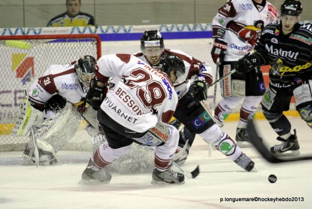 Photo hockey match Rouen - Morzine-Avoriaz le 05/03/2013