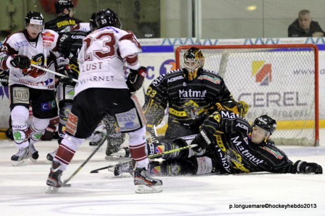 Photo hockey match Rouen - Morzine-Avoriaz le 05/03/2013