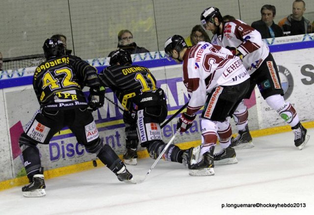 Photo hockey match Rouen - Morzine-Avoriaz le 05/03/2013
