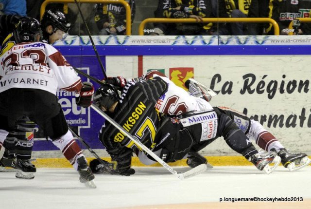 Photo hockey match Rouen - Morzine-Avoriaz le 05/03/2013