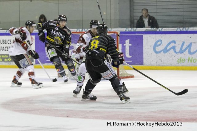 Photo hockey match Rouen - Morzine-Avoriaz le 06/03/2013