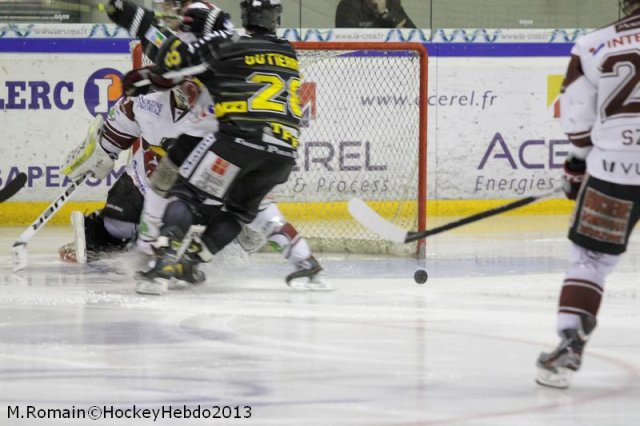 Photo hockey match Rouen - Morzine-Avoriaz le 06/03/2013