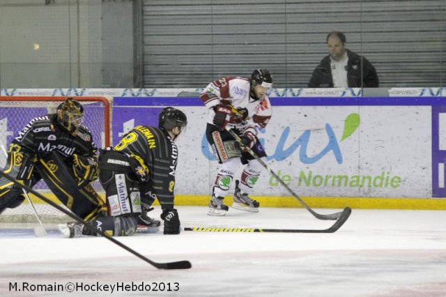 Photo hockey match Rouen - Morzine-Avoriaz le 06/03/2013