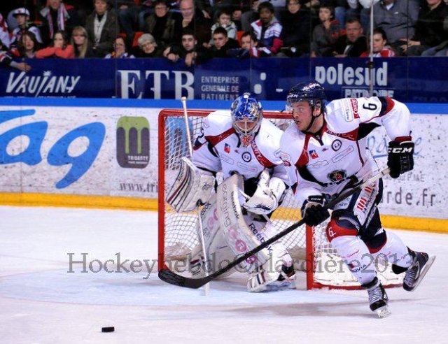 Photo hockey match Grenoble  - Angers  le 08/03/2013