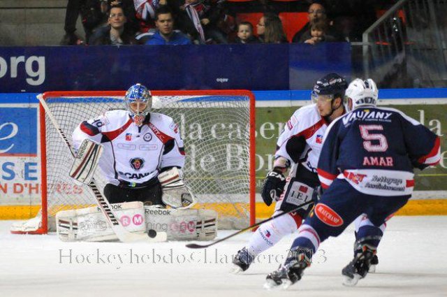 Photo hockey match Grenoble  - Angers  le 09/03/2013