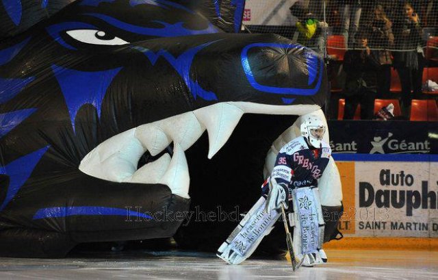Photo hockey match Grenoble  - Angers  le 09/03/2013