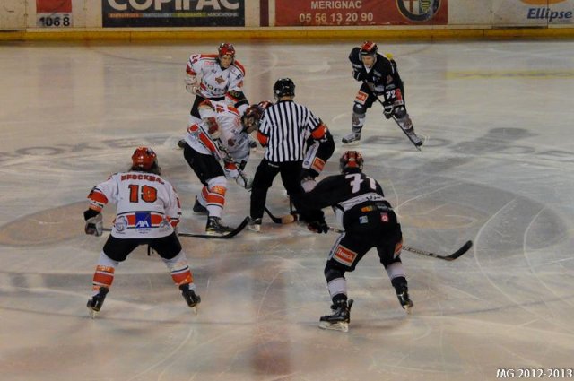 Photo hockey match Bordeaux - Mont-Blanc le 09/03/2013