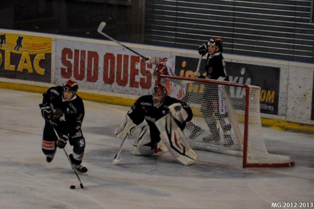 Photo hockey match Bordeaux - Mont-Blanc le 09/03/2013