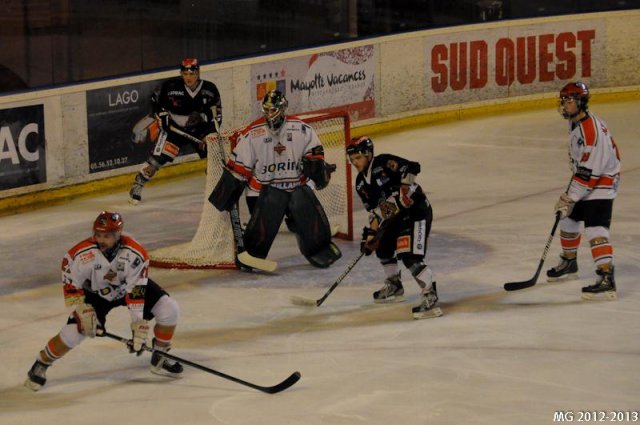 Photo hockey match Bordeaux - Mont-Blanc le 09/03/2013