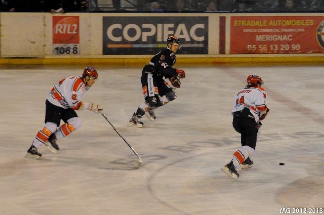 Photo hockey match Bordeaux - Mont-Blanc le 09/03/2013