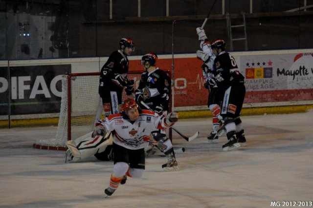 Photo hockey match Bordeaux - Mont-Blanc le 09/03/2013