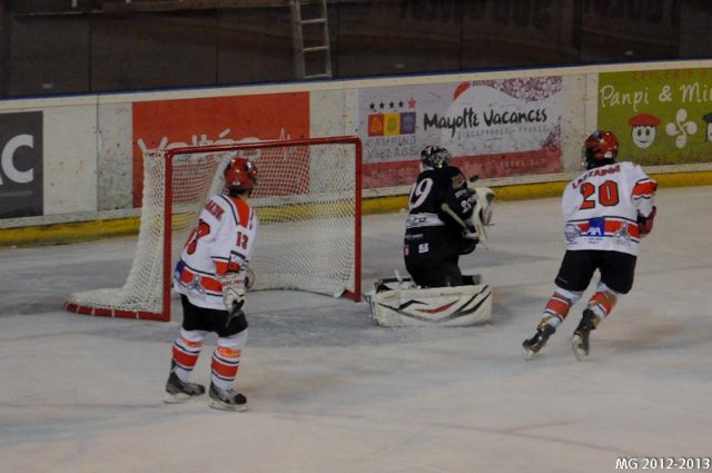 Photo hockey match Bordeaux - Mont-Blanc le 09/03/2013