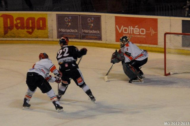 Photo hockey match Bordeaux - Mont-Blanc le 09/03/2013