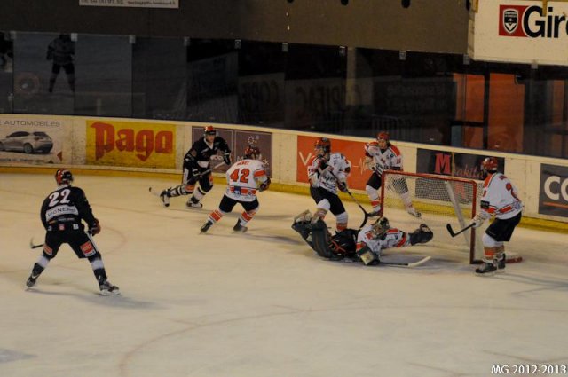 Photo hockey match Bordeaux - Mont-Blanc le 09/03/2013