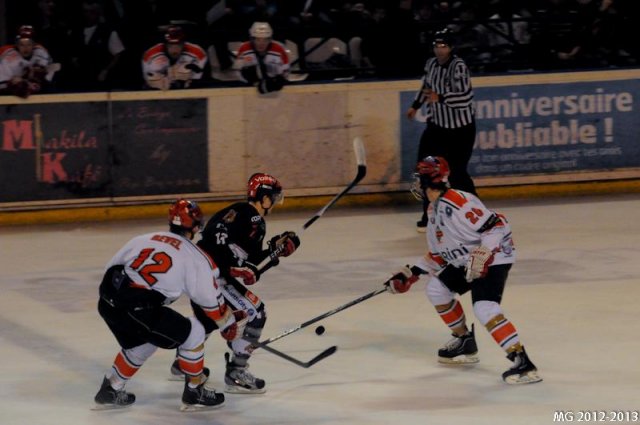 Photo hockey match Bordeaux - Mont-Blanc le 09/03/2013