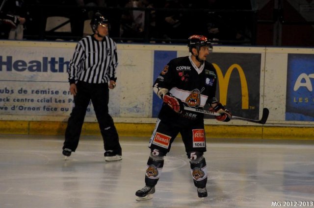Photo hockey match Bordeaux - Mont-Blanc le 09/03/2013