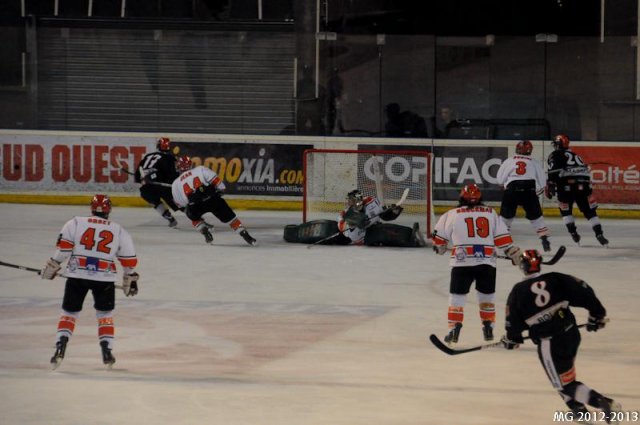 Photo hockey match Bordeaux - Mont-Blanc le 09/03/2013