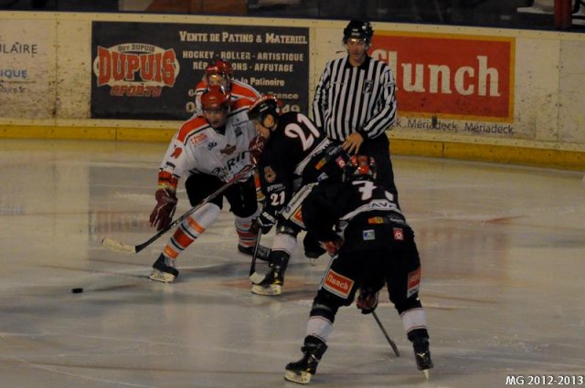 Photo hockey match Bordeaux - Mont-Blanc le 09/03/2013