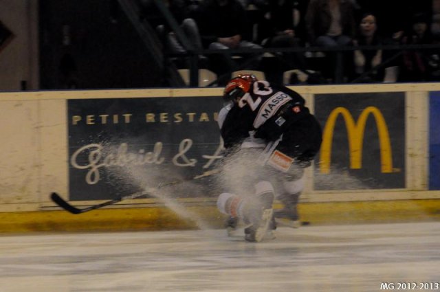 Photo hockey match Bordeaux - Mont-Blanc le 09/03/2013