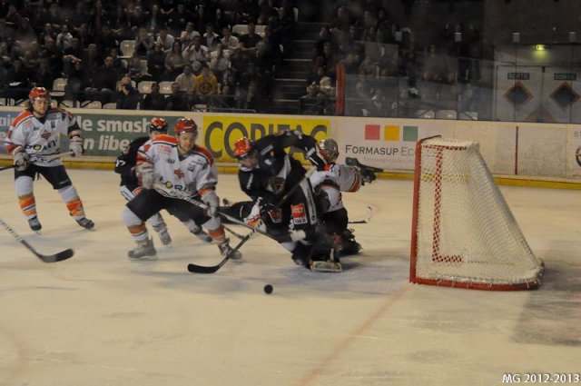 Photo hockey match Bordeaux - Mont-Blanc le 09/03/2013