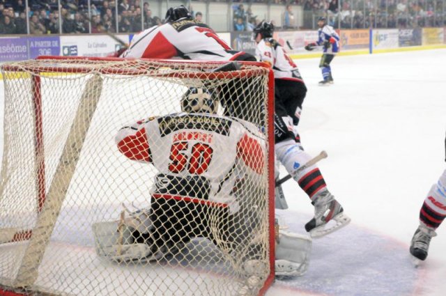 Photo hockey match Caen  - Mulhouse le 08/03/2013