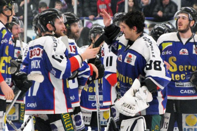 Photo hockey match Caen  - Mulhouse le 08/03/2013