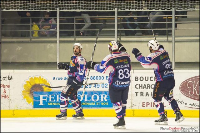 Photo hockey match Epinal  - Chamonix  le 09/03/2013