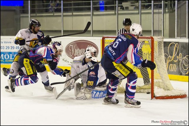 Photo hockey match Epinal  - Chamonix  le 09/03/2013