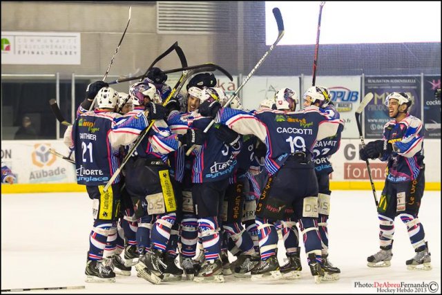 Photo hockey match Epinal  - Chamonix  le 09/03/2013