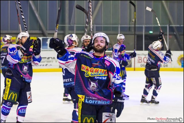 Photo hockey match Epinal  - Chamonix  le 09/03/2013