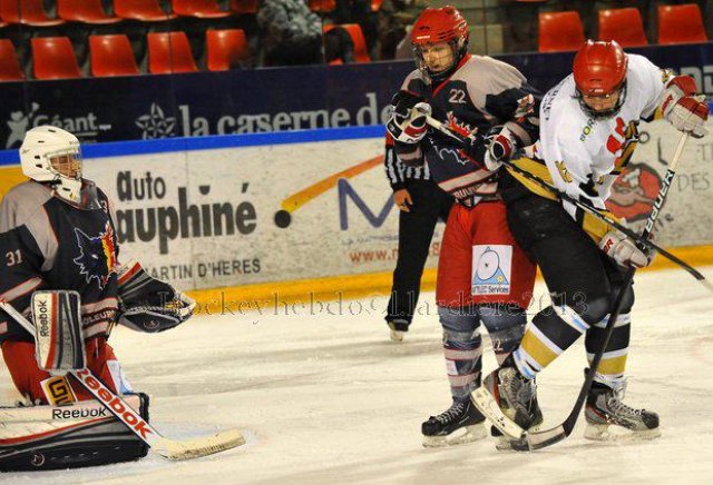 Photo hockey reportage U18 élite : Amiens et Hockey 74 en finale.