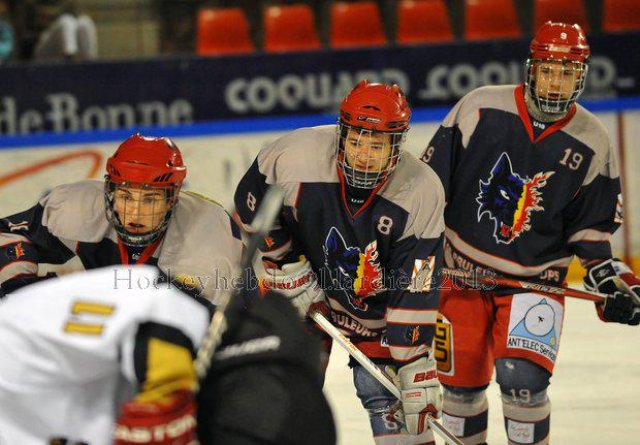 Photo hockey reportage U18 élite : Amiens et Hockey 74 en finale.