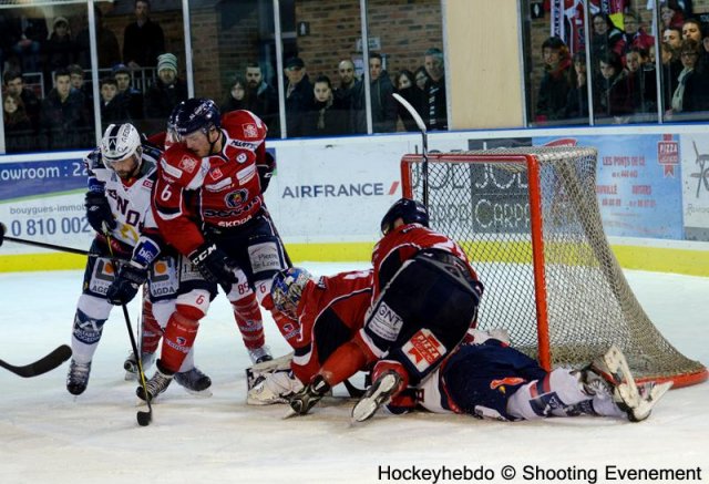 Photo hockey match Angers  - Grenoble  le 12/03/2013