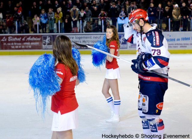 Photo hockey match Angers  - Grenoble  le 12/03/2013