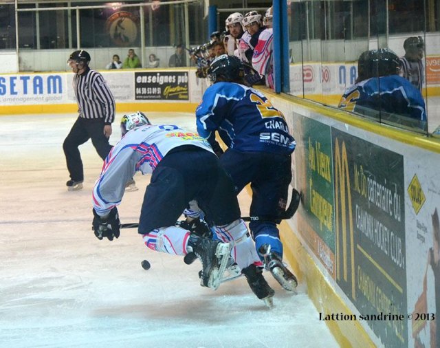 Photo hockey match Chamonix  - Epinal  le 12/03/2013