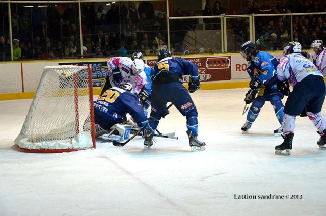 Photo hockey match Chamonix  - Epinal  le 12/03/2013