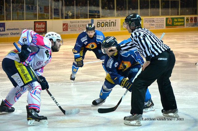Photo hockey match Chamonix  - Epinal  le 12/03/2013