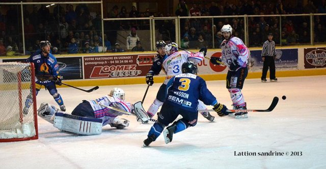 Photo hockey match Chamonix  - Epinal  le 12/03/2013