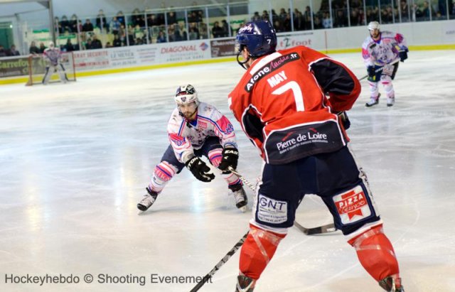 Photo hockey match Angers  - Epinal  le 15/03/2013