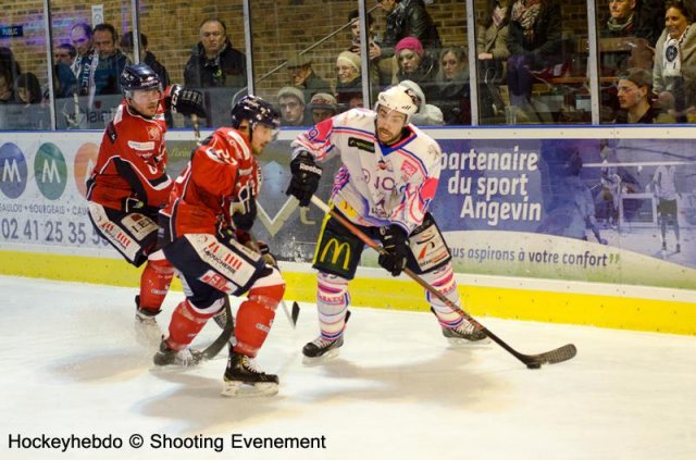 Photo hockey match Angers  - Epinal  le 15/03/2013