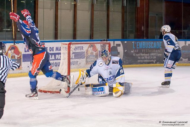 Photo hockey match Lyon - Dunkerque le 16/03/2013
