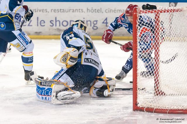 Photo hockey match Lyon - Dunkerque le 16/03/2013