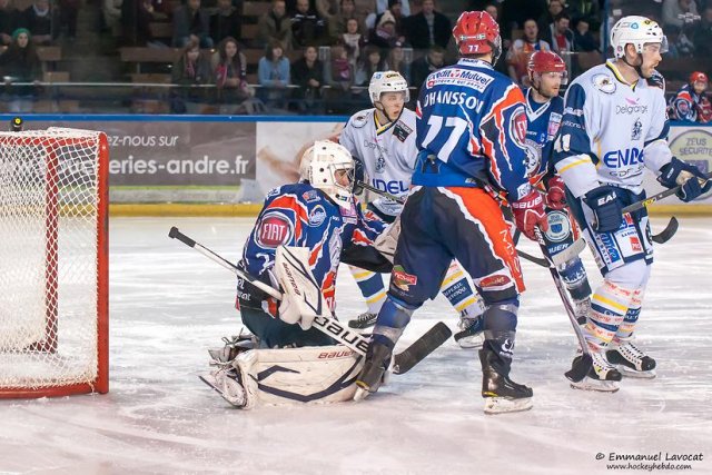 Photo hockey match Lyon - Dunkerque le 16/03/2013