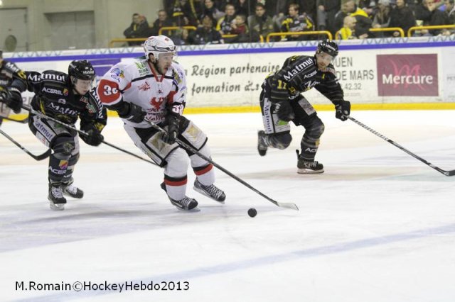 Photo hockey match Rouen - Briançon  le 15/03/2013