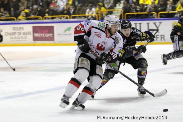 Photo hockey match Rouen - Briançon  le 15/03/2013