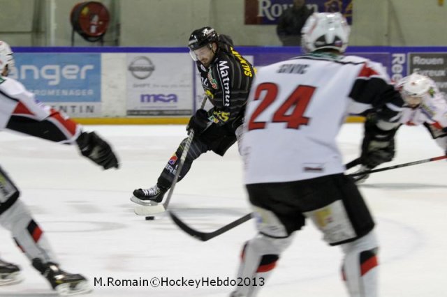 Photo hockey match Rouen - Briançon  le 15/03/2013