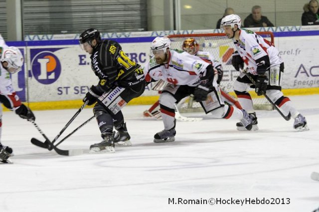 Photo hockey match Rouen - Briançon  le 15/03/2013