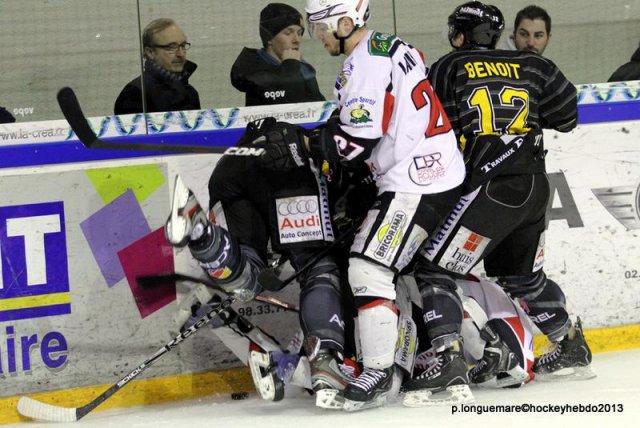 Photo hockey match Rouen - Briançon  le 16/03/2013